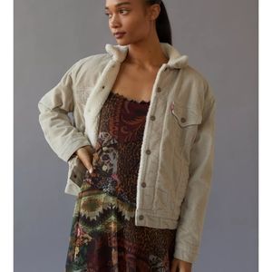 Levi’s Ex Boyfriend Sherpa Denim Trucker Jacket
